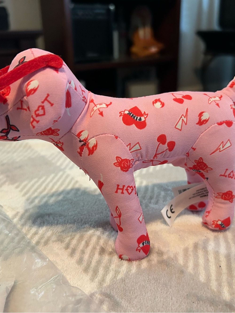 PINK Victoria's Secret limited edition collectible plush dogs - Picture 7 of 11